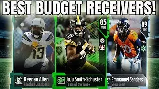 BEST BUDGET RECEIVERS IN MADDEN 18! BEST CHEAP RECEIVERS IN MADDEN 18! | MADDEN 18 ULTIMATE TEAM