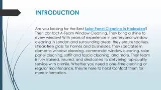 Best Solar Panel Cleaning in Harlesden