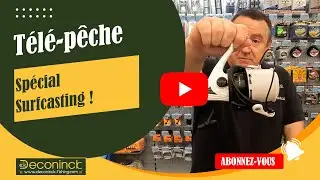 Télé-Pêche spécial surfcasting des cannes & moulinets puissants à prix réduit !