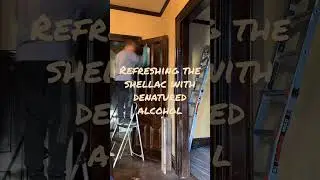 Restoring Shine to 120 Year Old Doors