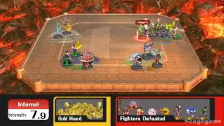 Super Smash Bros. Wii U - Classic Mode - 2 Player Gameplay- 7.9  [ HD ]