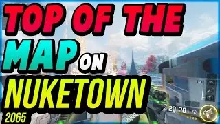 *NEW* BO3: Top Of The Map on NUKETOWN 2065 GLITCH!!! (Easy Level UP and Invisible SpotGlitch) 2016