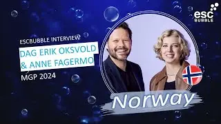 Dag Erik Oksvold & Anne Fagermo - Judge Tenderly Of Me / MGP 2024 Norway Eurovision / Interview