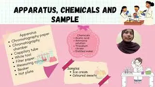 DETECTING FOOD DYES IN SWEETS AND ICE CREAM USING PAPER CHROMATOGRAPHY -CHM256-