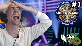 xQc Plays Who Wants To Be a Millionaire - Part 1 (with chat)