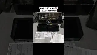 Rockford Fosgate T2500-1bd Monoblock