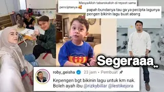 LESTI RIZKY BILLAR SAMPE DI TAG ! ABANG L MAU DI BUATIN LAGU SAMA KAK ROBY GEISHA? SIAP BOOMING !!