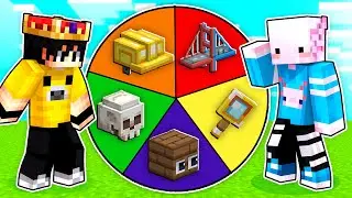 Minecraft'ta ÇARKTA NE ÇIKARSA ONU OYNA!