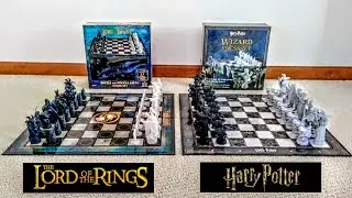 Lord Of The Rings Chess Set And Harry Potter Wizard Chess Set ♟️