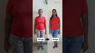 14 kgs Postpartum Belly Fat Loss at HOME 🔥
