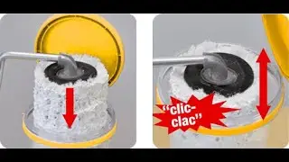 Rouleau et boite de rangement: click&roll