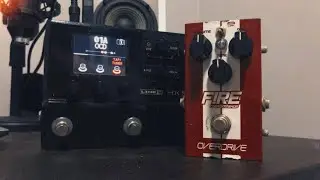PEDAL BATTLE | Overdrive vs. Compulsive Drive (OCD LIKE) | Fire Custom | Hx Stomp