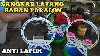 sangkar layang dari bahan pipa paralon anti lapuk