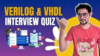 VERILOG & VHDL INTERVIEW QUIZ | VERILOG INTERVIEW QUESTION & ANSWER | Download the VLSI FOR ALL App