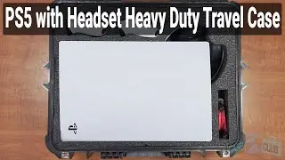 PlayStation 5 / PS5 with Headset Heavy Duty Travel Case (Gen-2)