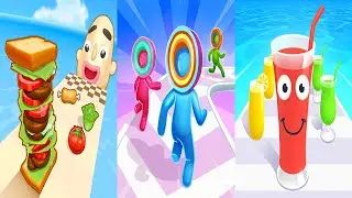 Sandwich Runner 🆚 Juice Run 🆚 Layer Man