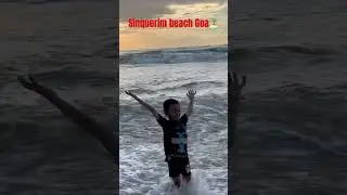 Sinquerim beach Goa 🏖️| Goa|Best beaches to visit in goa|North Goa beaches #shorts