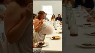 Pie Eating Contest Belly Stuffing
