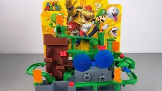 4 Minutes Unboxing ASMR Super Mario Mario Castle Adventure Toy | Toy Review