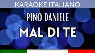 Pino Daniele - Mal di te - Karaoke Strumentale Italiano 🎤