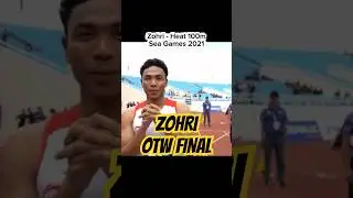 Zohri Ke Final 100m Sea Games 2021 #athletics