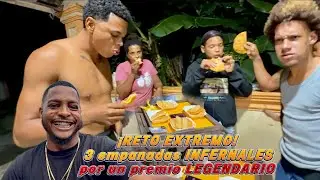 &iexcl;RETO EXTREMO! 3 empanadas INFERNALES por un premio LEGENDARIO 🤑💵💰