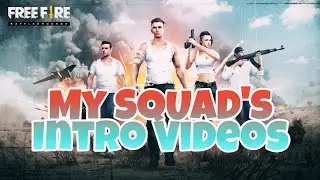 AppzoGaming SQUAD's intro Videos |Garena Free Fire