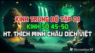 Kinh Trung Bộ Tập 01  | Kinh Số 45–50 | Con Đường Thực Hành Chánh Pháp | HT. Thích Minh Châu