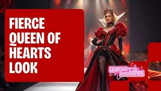 Slay Like a Royal Queen - How to Create the Fierce Queen of Hearts Outfit in DTI Tutorial