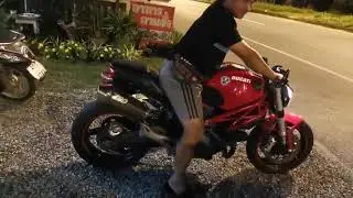 ducati monster 795 เสียงโหด