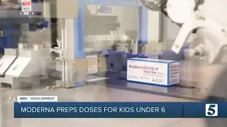 Moderna: Trials for COVID-19 vaccine for kids aged 6 months to 5 years shows shot is effective