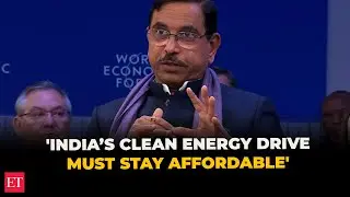 India offers $350 bn green energy investment opportunity,  Union Minister Pralhad Joshi at WEF 2026