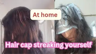 Hair streaking At home yourself||Hair highlights method||Hair fashion keune colour