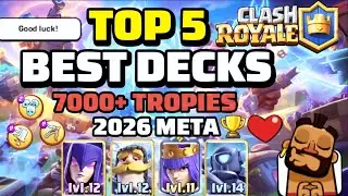 TOP 5 STRONGEST DECKS After Balance Changes! ⚔️