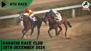 KRC | 8th Race of 28th DECEMBER 2024 | Winner KUWAIT LADY