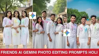 Instagram viral holi ai photo editing | Holi ai photo editing 2026 | Gemini ai editing