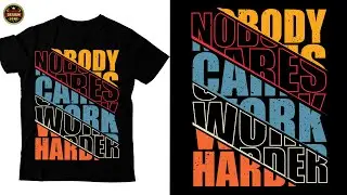 Typography Basic Vintage color  t shirt design part-1 | #t-shirt design #tshirt #Tutorial Bangla