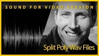 Звук для видеосеанса: разделение файлов Poly Wav с более чем 3 каналами