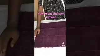 How to cut Aso oke #fashiondesigner #fashiondesigning