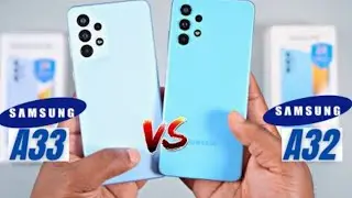 Samsung Galaxy A32 vs Samsung Galaxy A33: Display, Performance, Camera Comparison & Battery.#Samsung