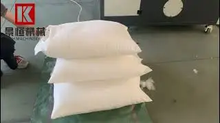 Automatic pillow production line