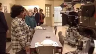 Bart de Graaf op de set van Vrouwenvleugel