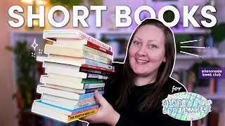 30 Short Books for Shorty September 2025📚💜 TBR & Recommendations