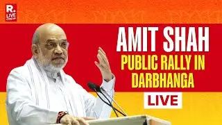LIVE: Amit Shah Addresses Public Rally in Darbhanga | Bihar Election | BJP | NDA