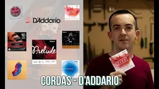 D'ADDARIO - A LINHA COMPLETA | CORDAS | LUTHIER WILLIAN VASCONCELLOS