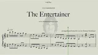 The Entertainer  -  Easy Piano