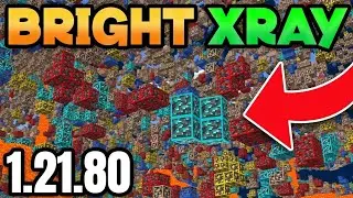 X-RAY PACK FOR MINECRAFT PE 1.21.80 | New Xray Mod For MCPE 1.21.80