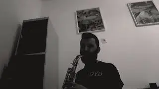 Alto sax practice - Overtone/growl/Funk...