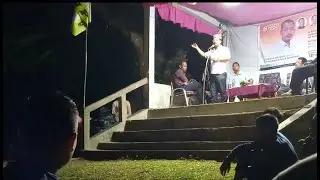 NPP party  meeting | speech by Power minister James K Sangma
