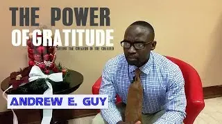 GRATITUDE, ATTITUDE, ALTITUDE = YOUR SUCCESS IN LIFE ~ANDREW E. GUY